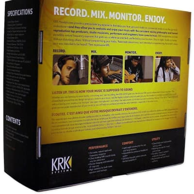 KRK KNS-6400 Professional Dynamic Studio Monitor Headphones KNS6400 image 17