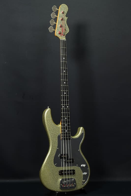 G&L Tribute Custom SB-2 Silver Metallic Flake [SN 5120021