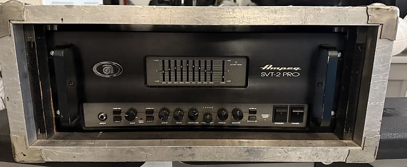 Ampeg SVT-2 PRO 300-Watt Rackmount Bass Amp Head 1999 - 2006 | Reverb