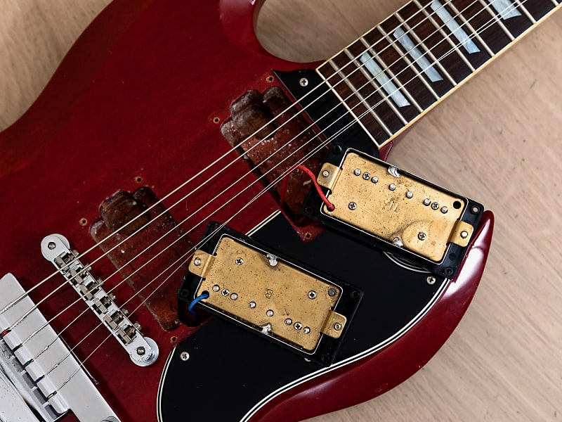 1980 Greco SS700 Vintage Electric Guitar Cherry w/ Long