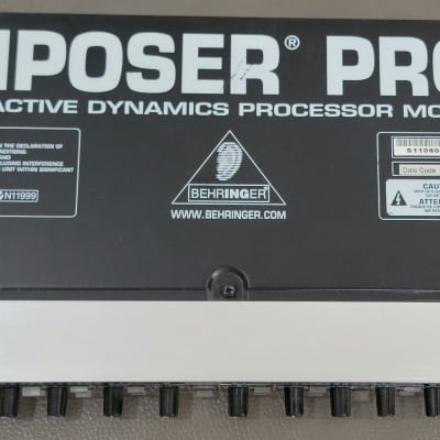 Behringer MDX2600 Composer Pro-XL Compressor / Limiter image 9