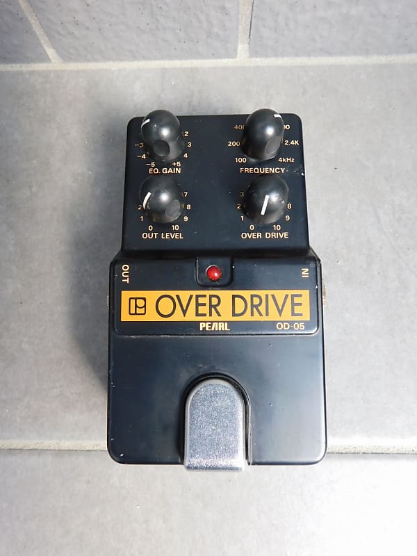Pearl OD-05 Over Drive 1980s - Balck | Reverb Norway