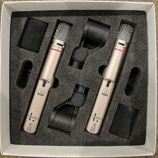 全国総量無料で AKG C1000S Reverb | Pack Twin Microphone Condenser Pattern Dual 配信機器・PA機器・レコーディング機器