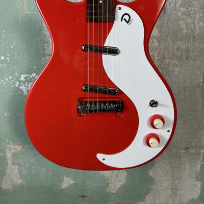 Mint Danelectro '59 NOS+ Electric Guitar - Red image 2