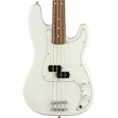 Fender Player Precision Bass Polar White Pau Ferro for sale
