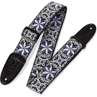 Levy's M8HT-10 2" Jacquard Weave Hootenanny 60's Style Guitar Strap image 1