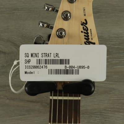Squier Mini Stratocaster with Laurel Fretboard Shell Pink image 9