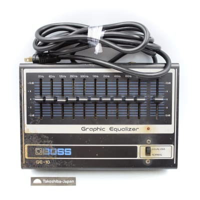 ビンテージエフェクターGE-10 BOSS GE-10 Graphic Equalizer for Musical Instruments | eBay
