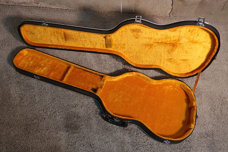 Univox Vintage Electric Bass Guitar Case MIJ Japan Black