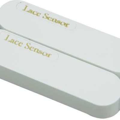 Lace Sensor Dually Gold/Gold pickup - white image 2