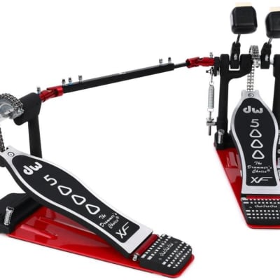 DW 5000 Series Accelerator Double Bass Drum Pedal with XF