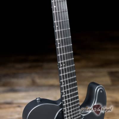 ESP LTD TE-1000 Evertune Electric Guitar – Charcoal Metallic Satin image 4