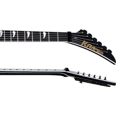 Kramer SM-1 Electric Guitar - Black Denim Perimeter image 10