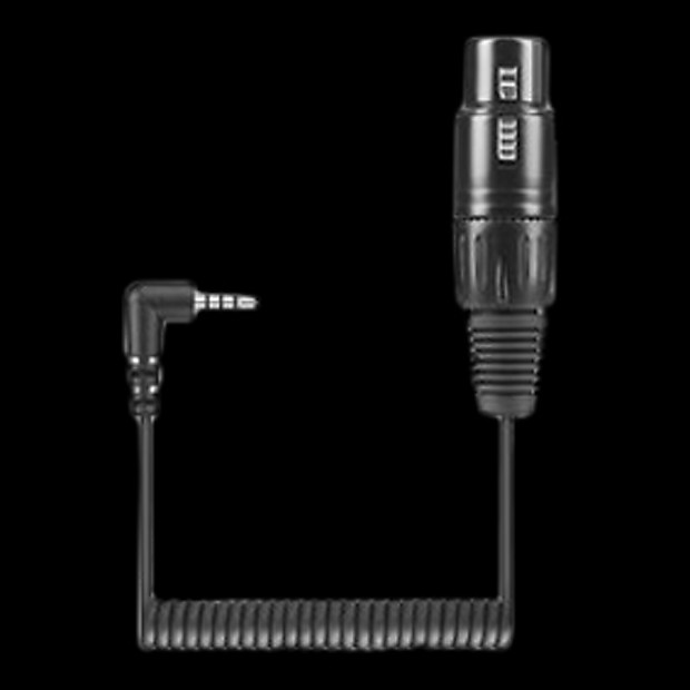 Sennheiser KA600i XLR Female to 3.5mm TRRS Adapter Cable image 1