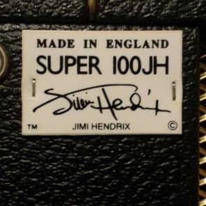 【美品】Marshall JH-1 2006 Marshall Jimi Hendrix JH100 Half Stack | Reverb