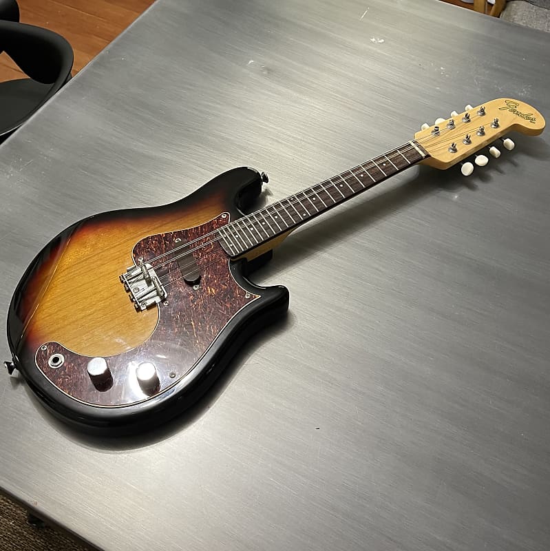 弦楽器 fender mando strat mandocaster Fender Mando-Strat 8 - Sunburst | Sweetwater