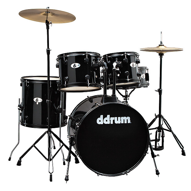 ddrum D120B-MB 5pc Drum Set with Cymbals and Hardware (8x10/9x12/14x14/16x20/5.5x14") image 1