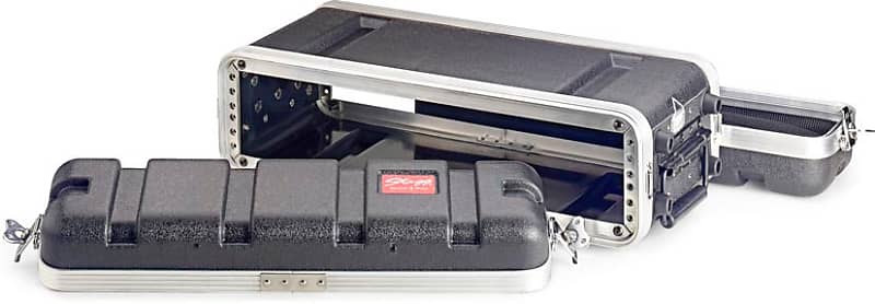 STAGG Lightweight Stackable Shallow ABS Rack Case For 2-Unit 2U 2 Space image 1