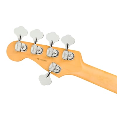 Fender American Professional II Precision Bass V, 5-String, Maple, Miami Blue image 6