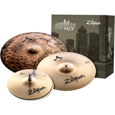 Zildjian A City Cymbal Pack With Free 14" image 1