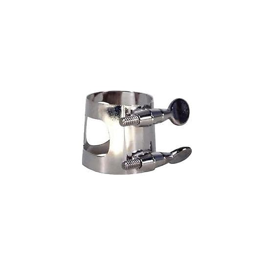 APM Nickel Plated Bb Clarinet Ligature, Bagged | Reverb