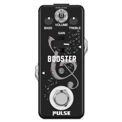 Guitar Booster Effect Pedal Clean Boost Effects Pedals For Electric Guitar  Pure Clean Mini Boost Pedals True Bypass