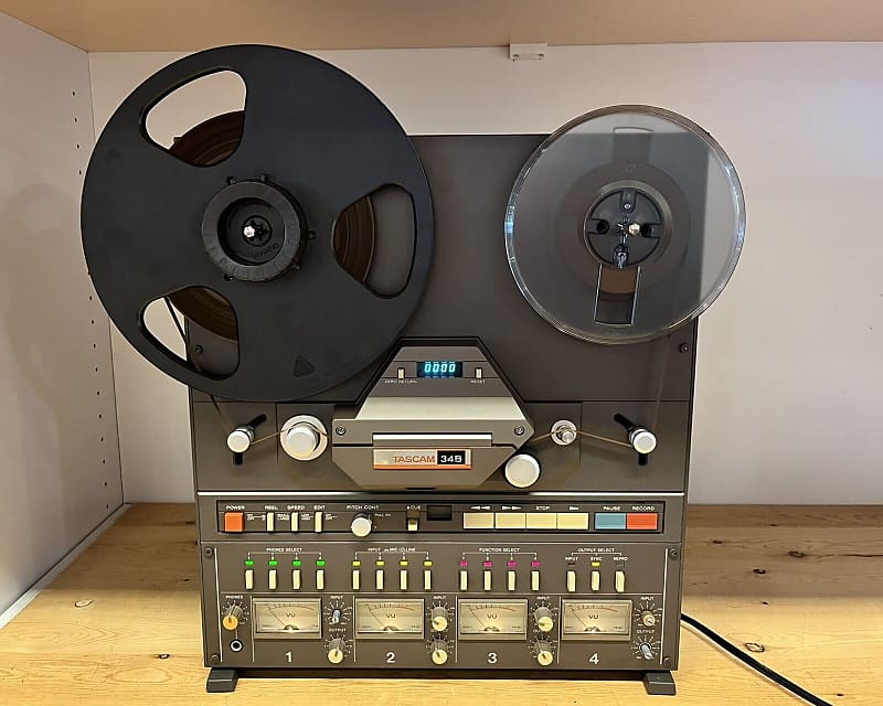 Tascam 34B Reel to Reel 4-channel 1/4” Tape RECORDER/REPRODUCER