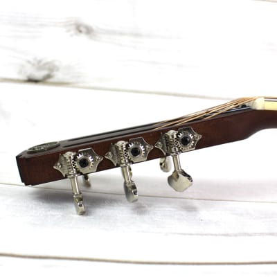 Royall Resonators Trifonium All Natural Sapele Mahogany Tricone Resonator image 11
