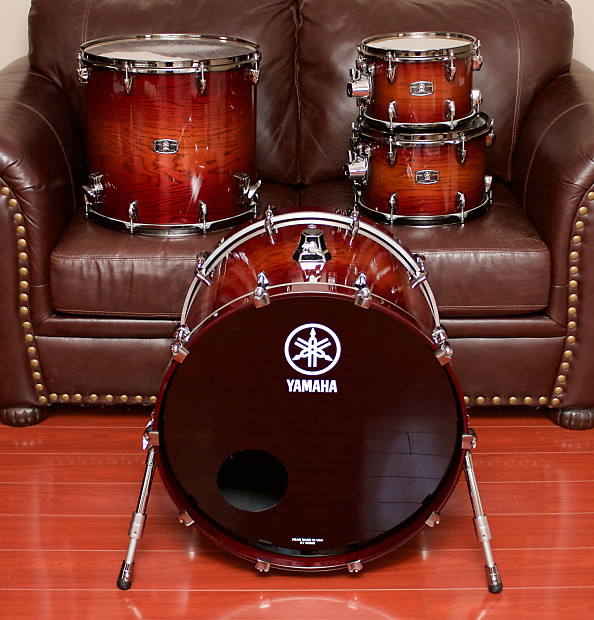 Yamaha LC2F40 Live Custom 4-Piece Shell Pack with 22" Bass Drum image 3