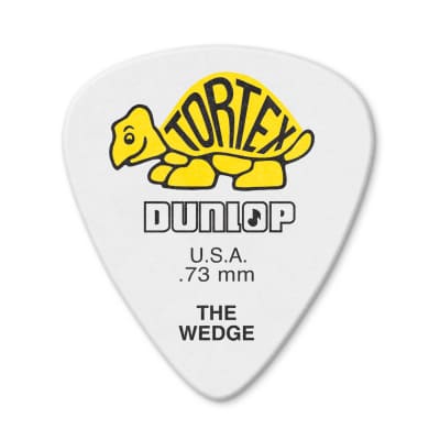 Dunlop 424R.73 Tortex® Wedge Guitar Picks 72 Picks image 3