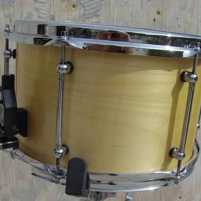PREMIER SNARE DRUM - 12 x 7 - modern classic birch/maple - Vintage   - Natural Gloss image 1