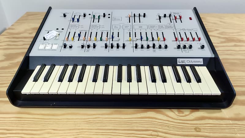 Korg ARP Odyssey Rev1 37-Slim Key Duophonic Analog Synthesizer 2015 -  Present - White/Black (Warranty)