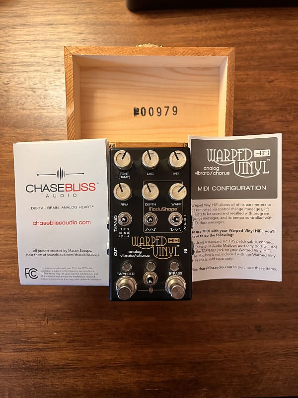 Chase Bliss Audio Warped Vinyl HiFi