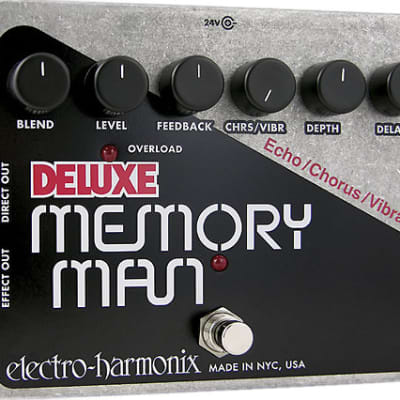 Vintage Electro-Harmonix Deluxe Memory Man w/ wooden box