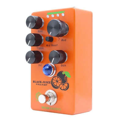ギター CE Preamp TA.effects MATT BLACK IK Multimedia Z-TONE Buffer Boost Effects Pedal Black