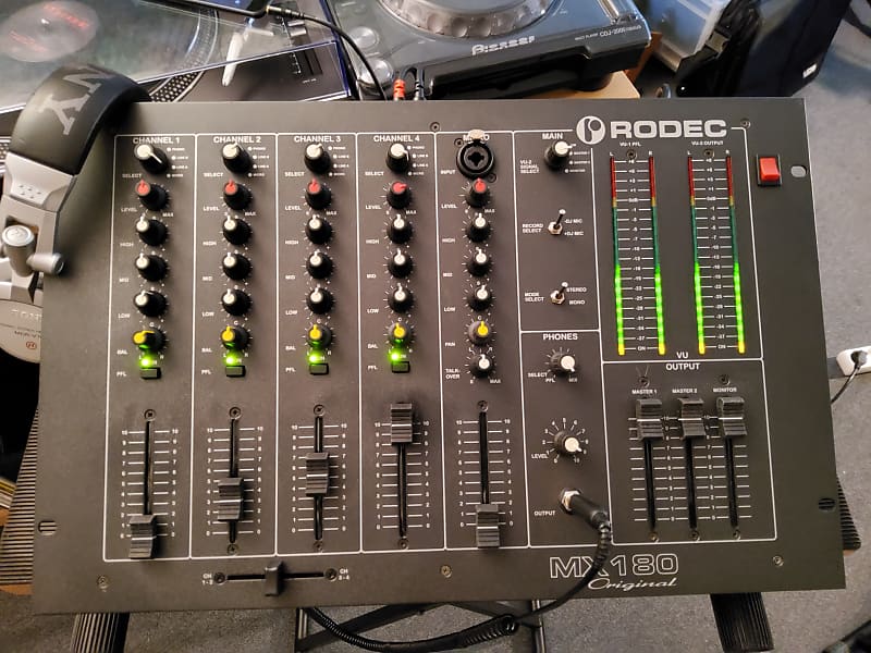 RODEC MX180 ORIGINAL DJミキサー 売ります！ - オーディオ