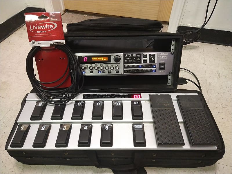 Boss GTPro Guitar Effects Processor Bundle Reverb