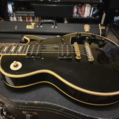 1969 Gibson Les Paul Custom FAMOUS Artist Owned by BUSH! Played on stage at Woodstock! Black Beauty image 15