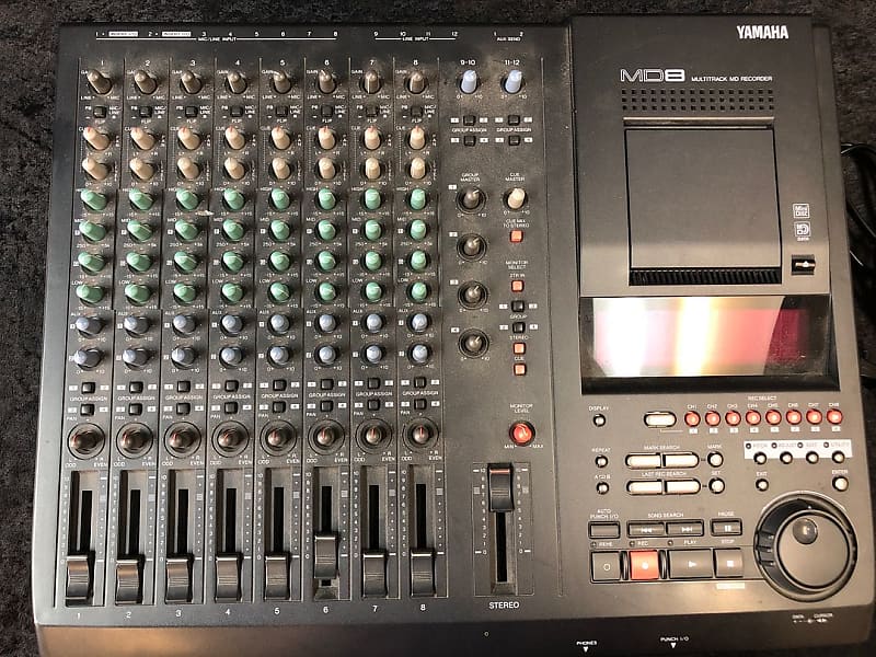 Yamaha MD8 YAMAHA MULTITRACK MINI DISC RECORDER Recorder