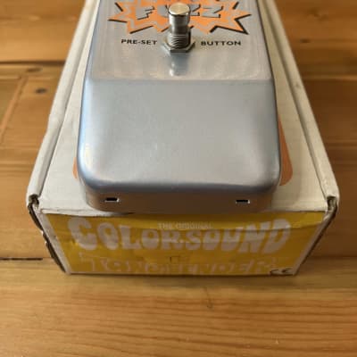 Colorsound ToneBender Fuzz 90’s Reissue with Original Box + Factory Added LED! image 3