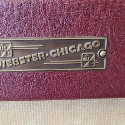 Webster Chicago RMA 375 166-1 Vintage tube guitar combo / Harp amp image 2