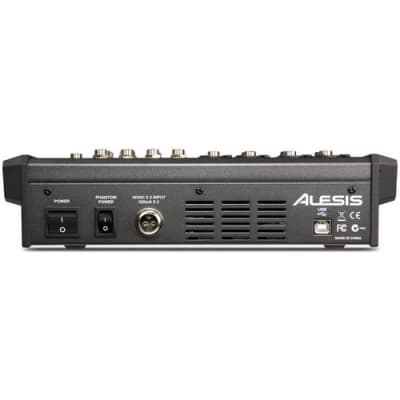 Alesis MultiMix 8 USB FX 8 Channel Mixer with Effects / USB Audio Interface image 3
