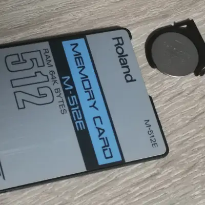 Roland M-512E Memory Card | Reverb France