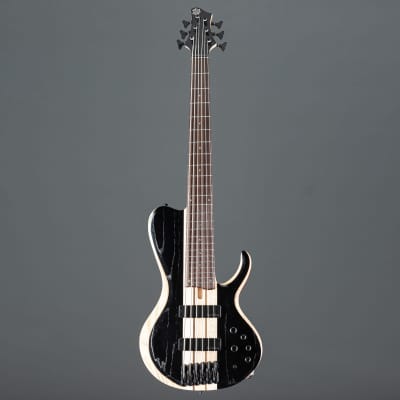 Ibanez BTB Series Workshop 6 String Electric Bass Guitar - Weathered Black  Low Gloss