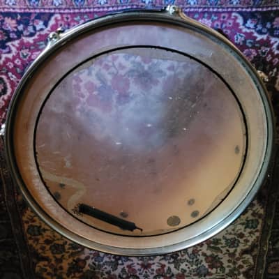Pearl MLX All Maple 16"X16" Floor Tom Sheer Blue 80's to 90's Sheer Blue image 12