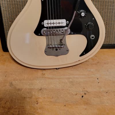 Guyatone LG-150T Electric Guitar Vintage 1960s White Offset
