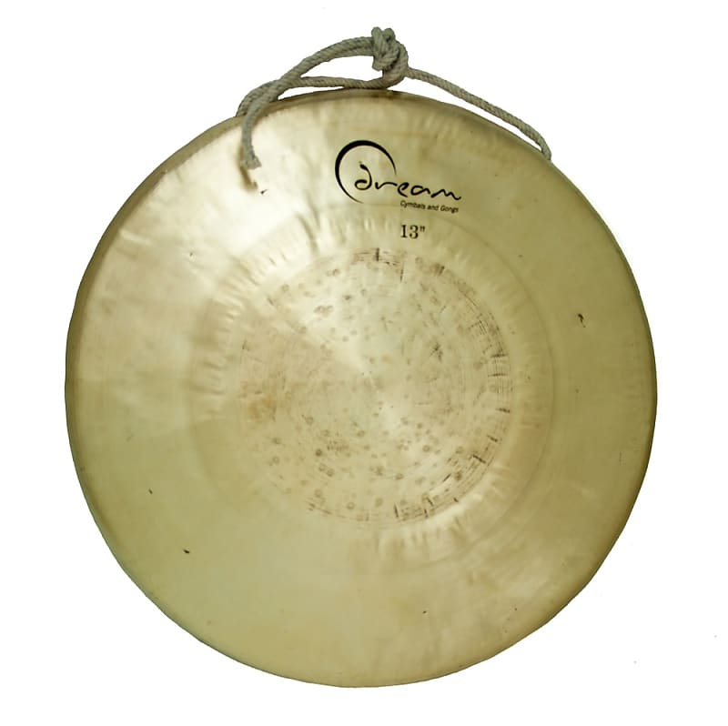 Dream Cymbals 13" Tiger Bend Down Gong image 1