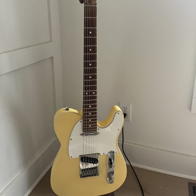 Reverend Pete Anderson Eastsider T with Blackwood Fretboard 2010s - Satin Powder Yellow for sale