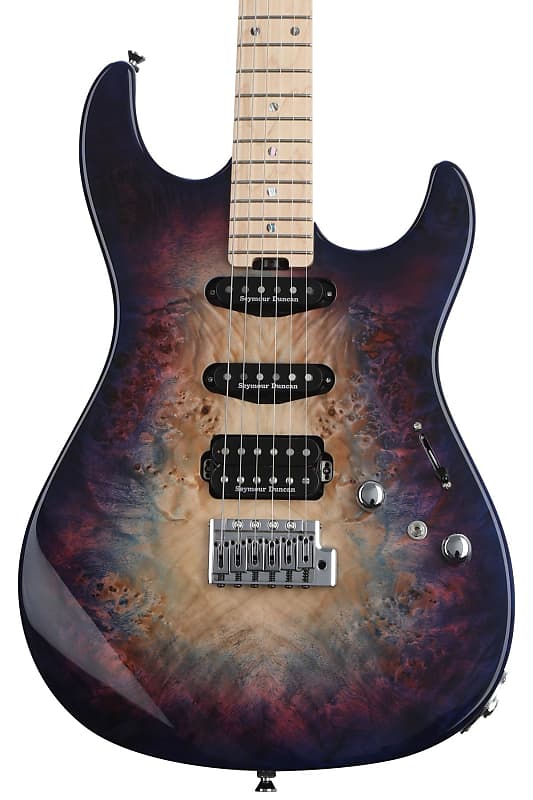 ESP Original Snapper CTM Electric Guitar Nebula Pink Purple Reverb