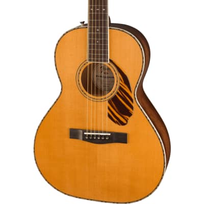 Fender PS-220E Parlor Acoustic Guitar - Natural image 1